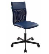 Кресло Бюрократ CH-1399/BLUE спинка сетка синий сиденье синий искусственная кожа крестовина металл