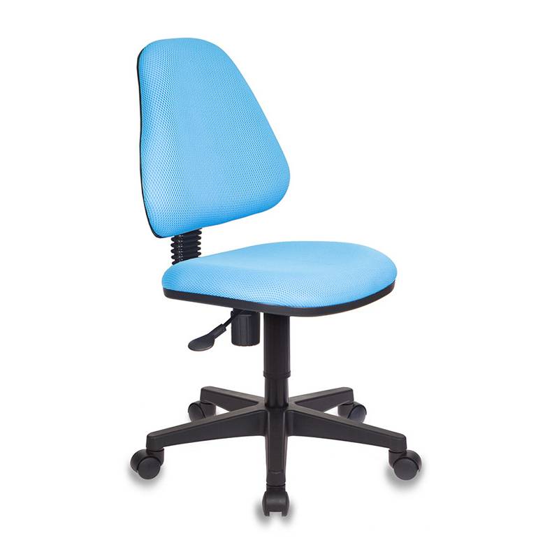 Кресло детское Бюрократ KD-4/TW-55 голубой TW-55 главное фото