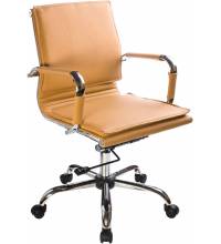 Кресло бюрократ CH-993 Low (Светло-коричневое)
